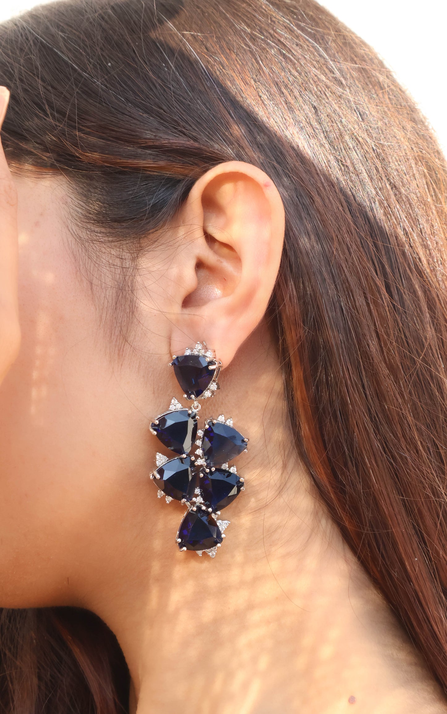 Ilham Blue Earrings