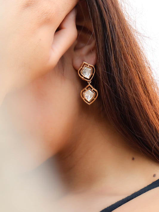 Helen Polki Earrings