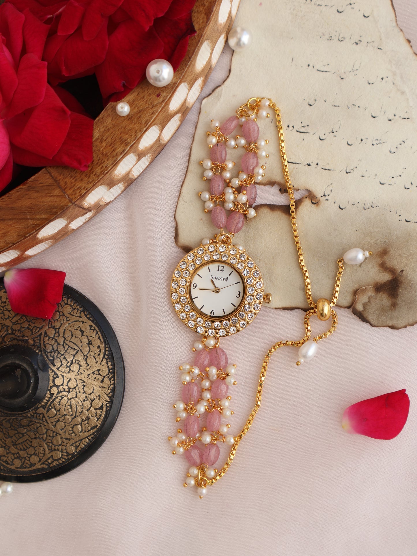 Ishka Pink Wrist Watch