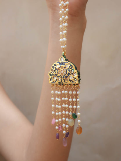 Aria Meenakari Pendant Necklace