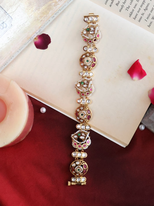 Prisha Kundan Bracelet