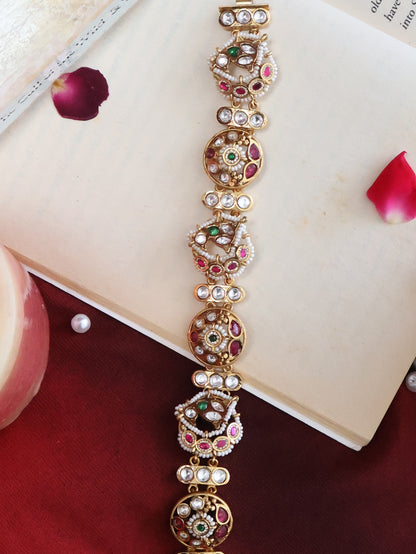 Prisha Kundan Bracelet