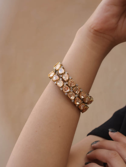 Sarika Polki Bangles - Set of 2