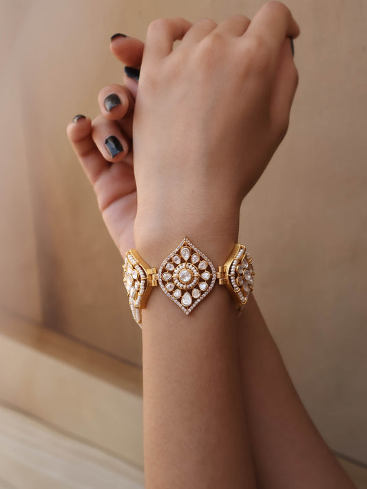 Liana Pearl & Polki Bracelet