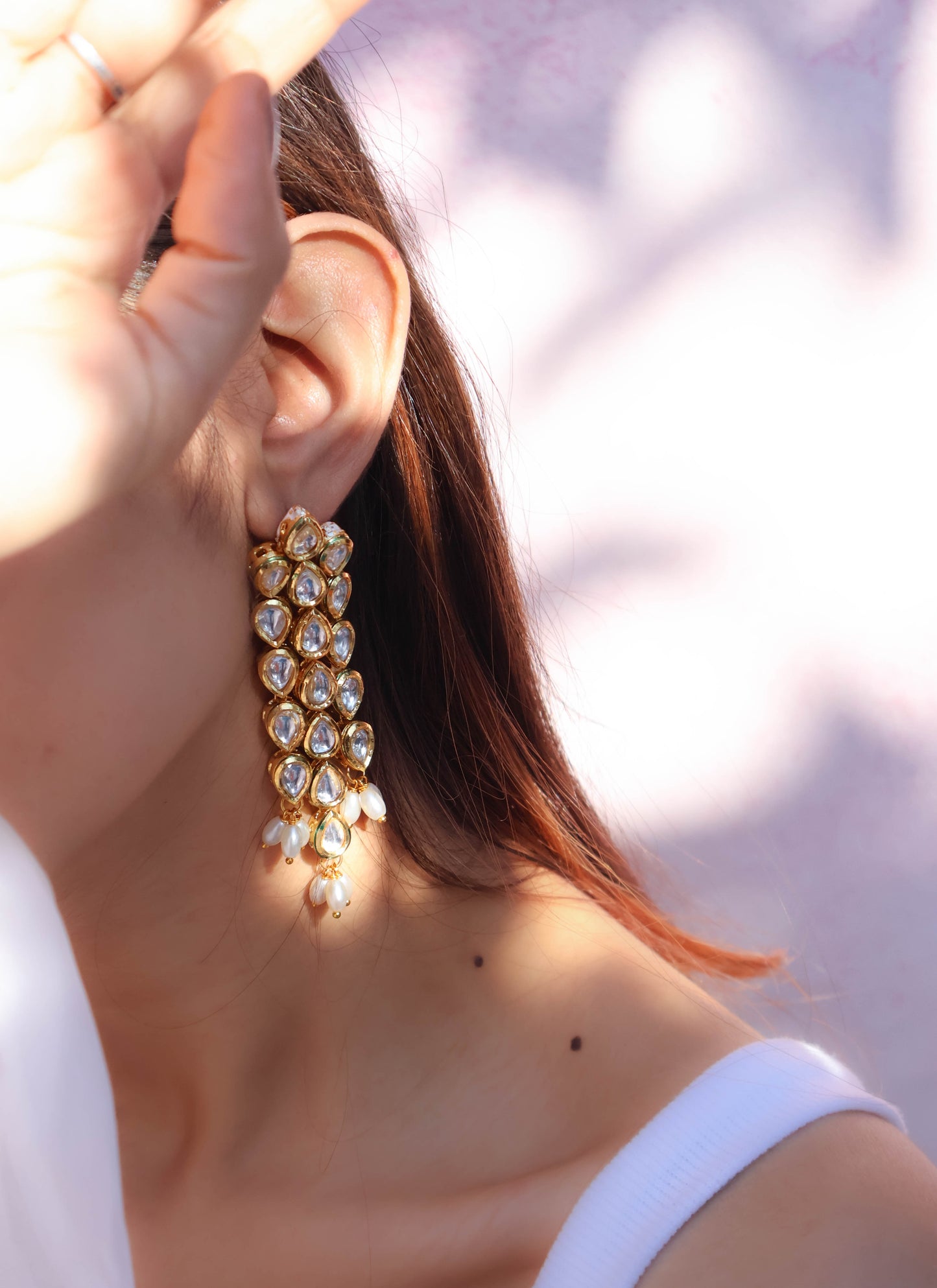 Lara Kundan Earrings