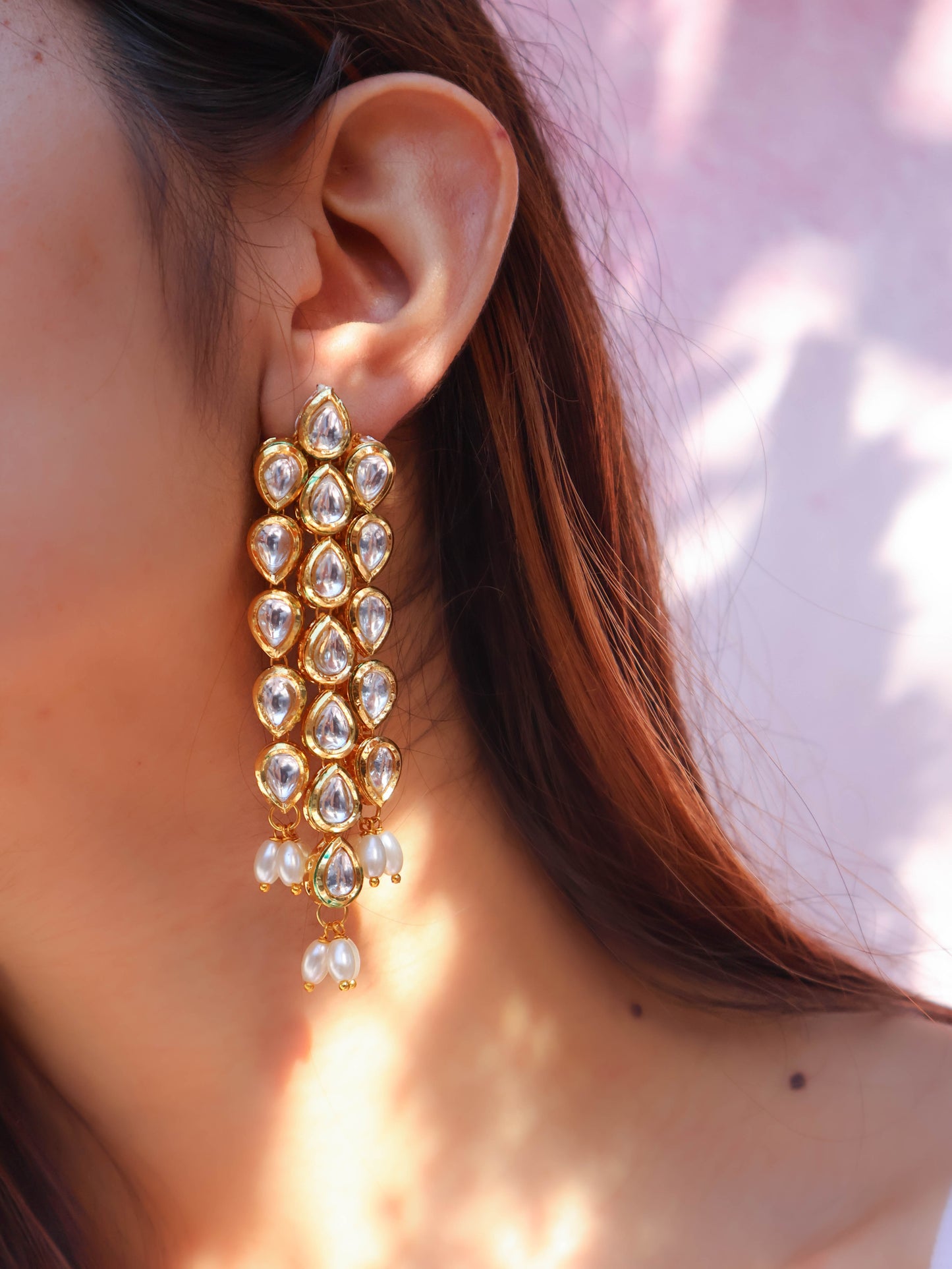 Lara Kundan Earrings