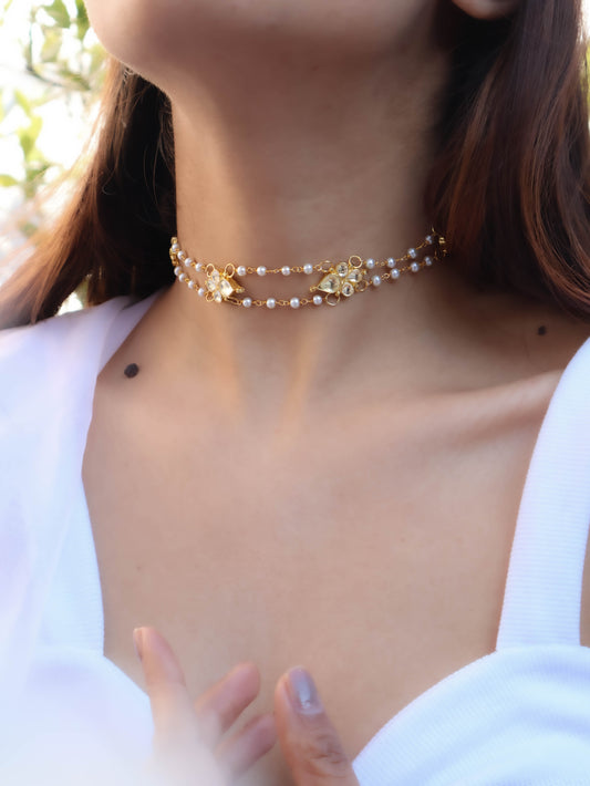 Ren Kundan Choker Necklace