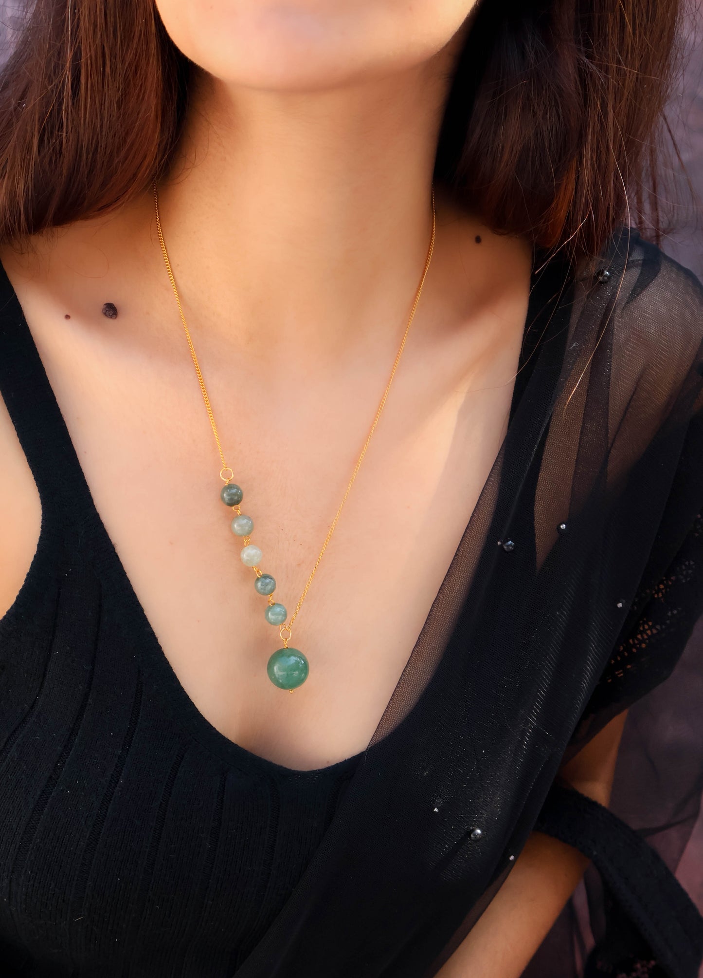 Alesya Green Necklace