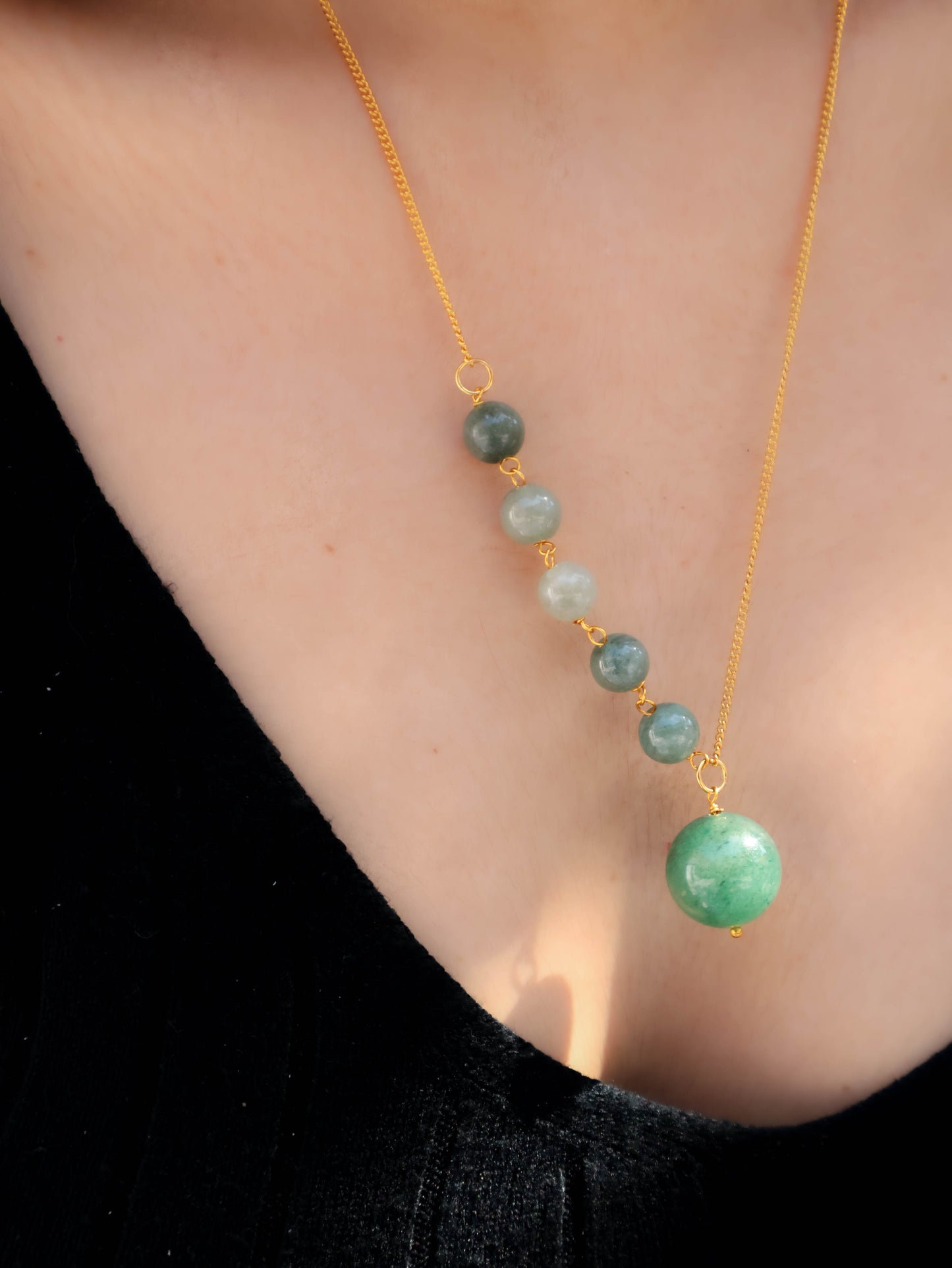 Alesya Green Necklace