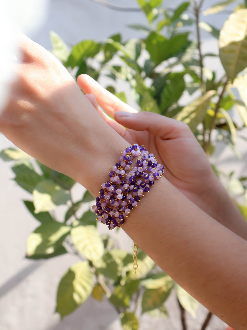 Shiza Purple-Pink Bracelet