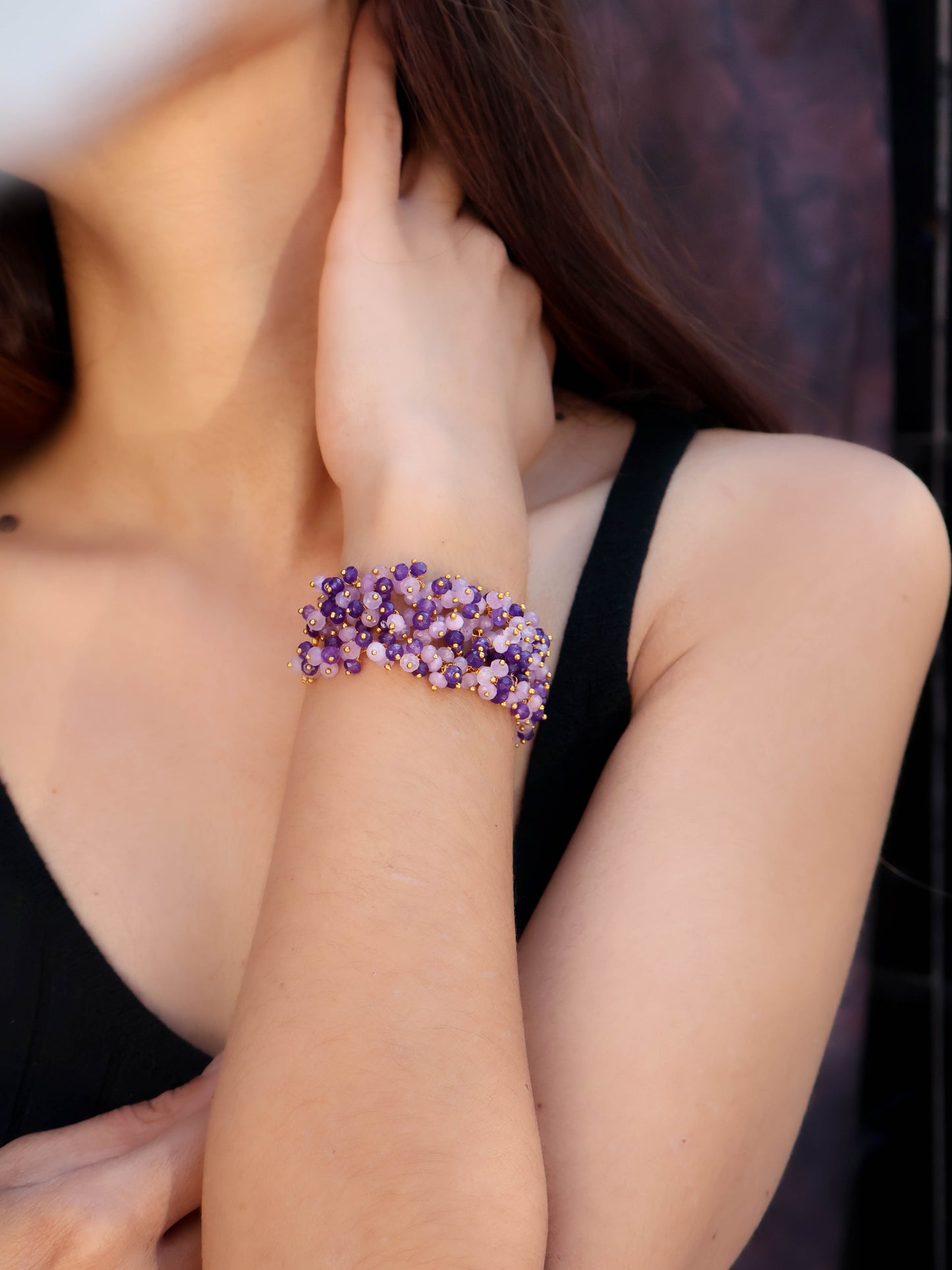 Shiza Purple-Pink Bracelet