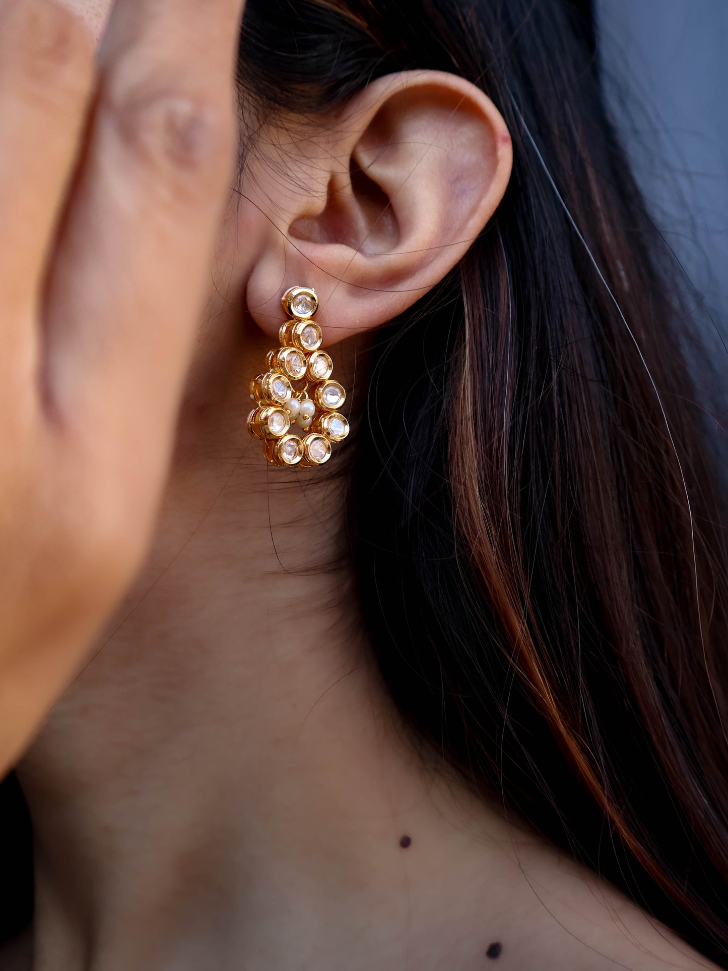 Nihaar Kundan Earrings