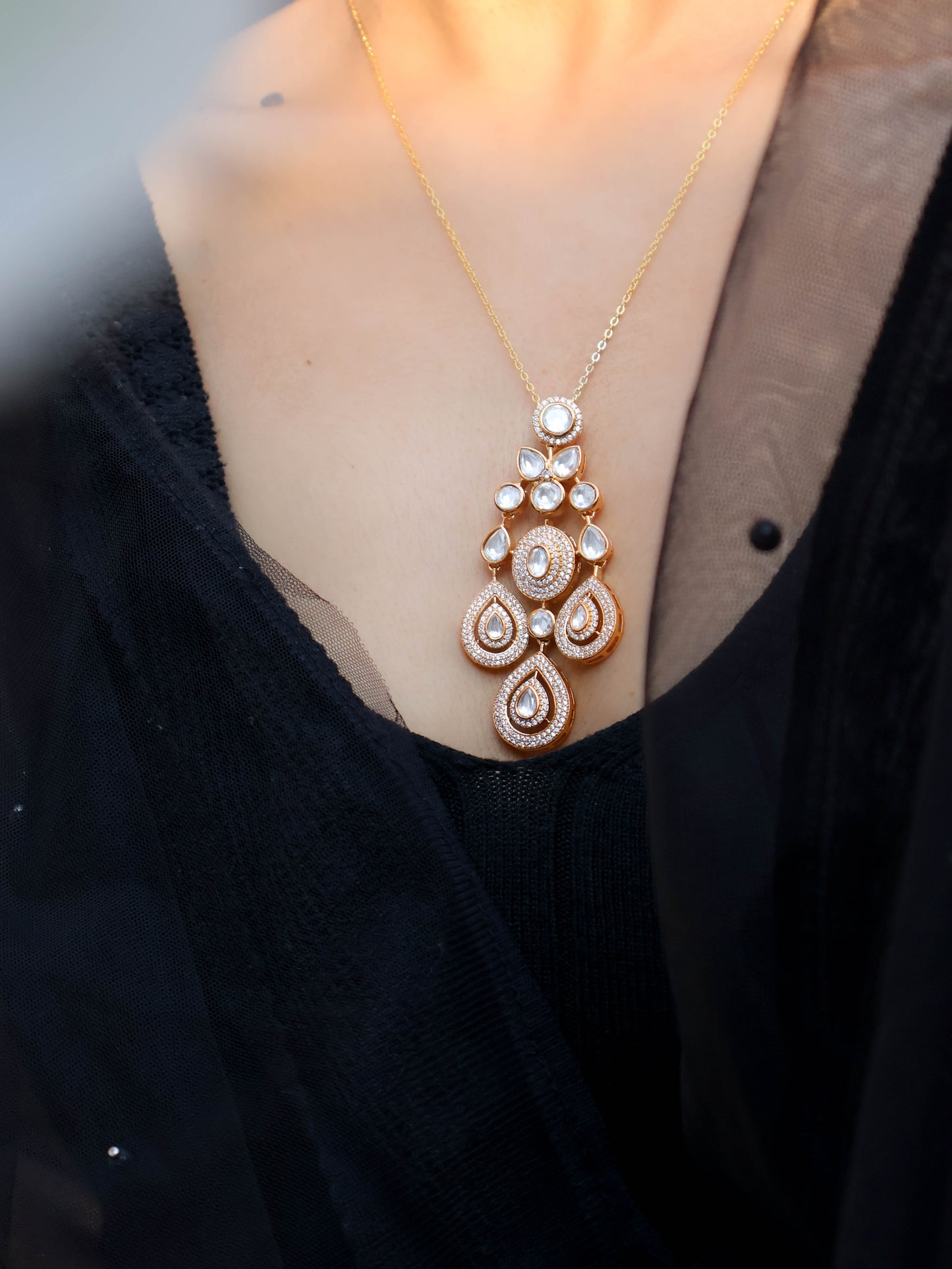 Maeve Polki Pendant Necklace