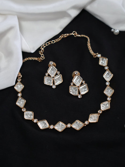 Misha Polki Necklace Set