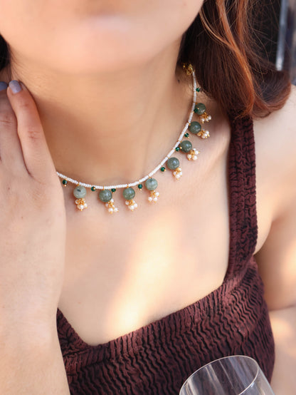 Darla Green Necklace