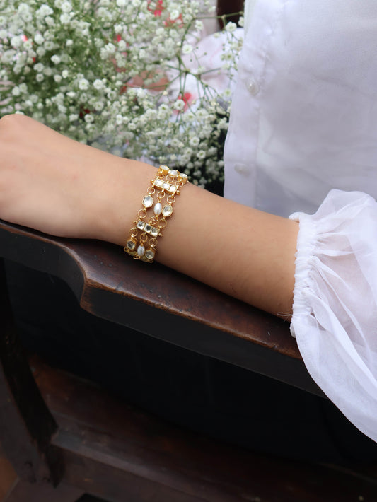 Nadira Kundan Bracelet