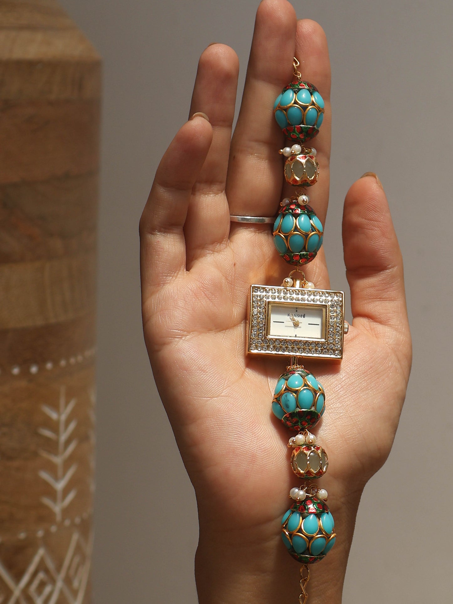 Leah Turquoise Wrist Watch