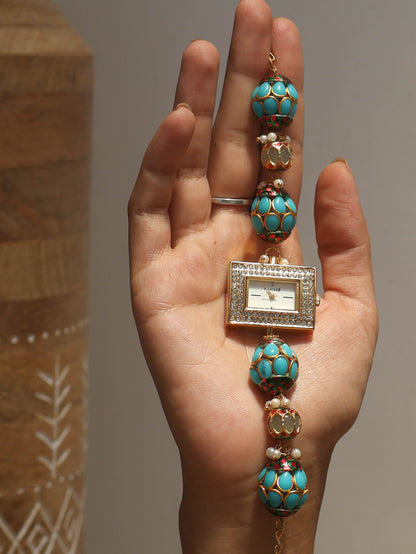 Leah Turquoise Wrist Watch
