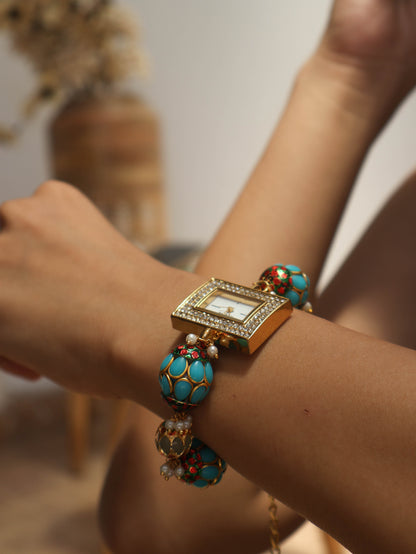 Leah Turquoise Wrist Watch