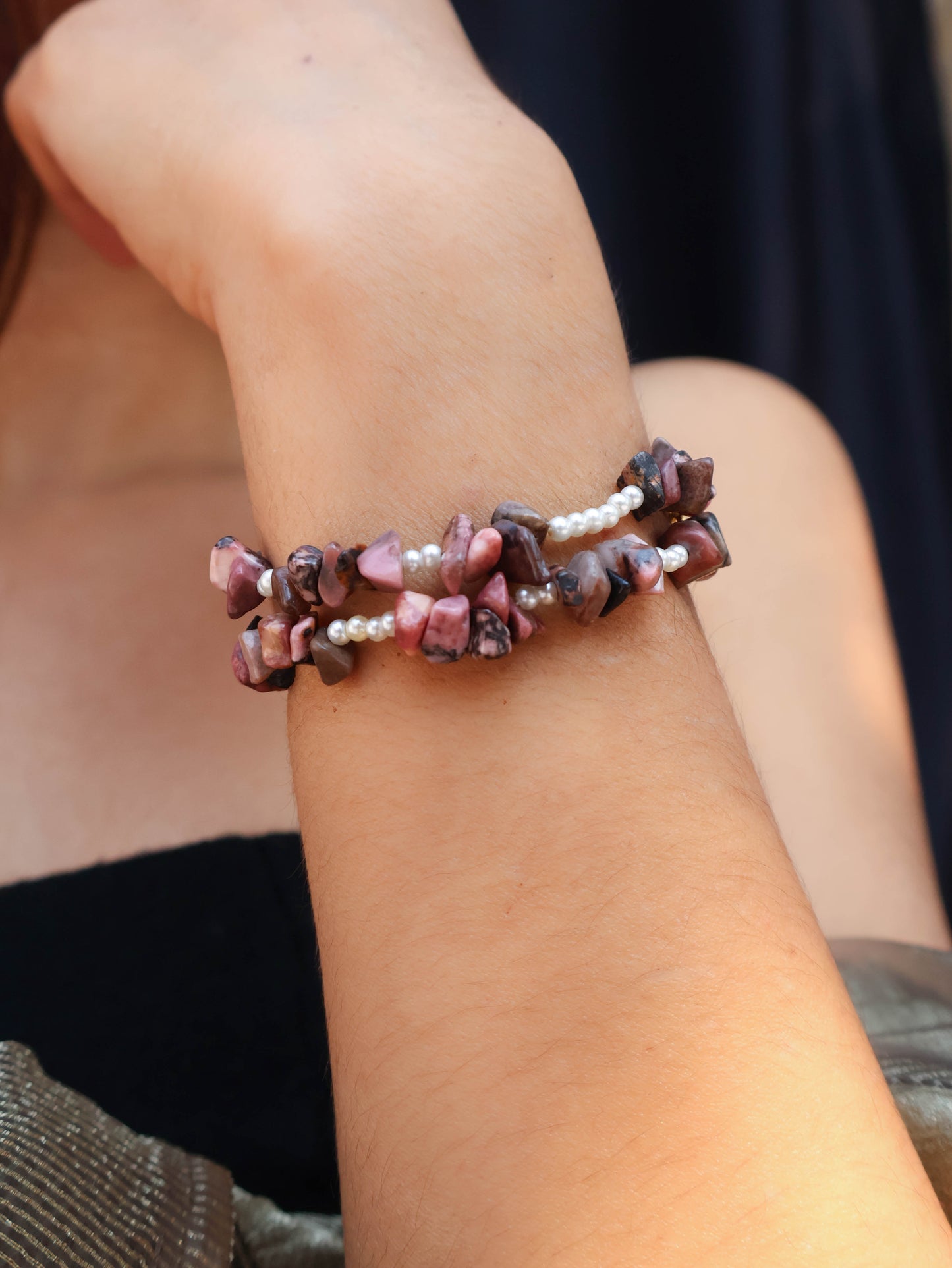 Wilsa Rhodonite Bracelet