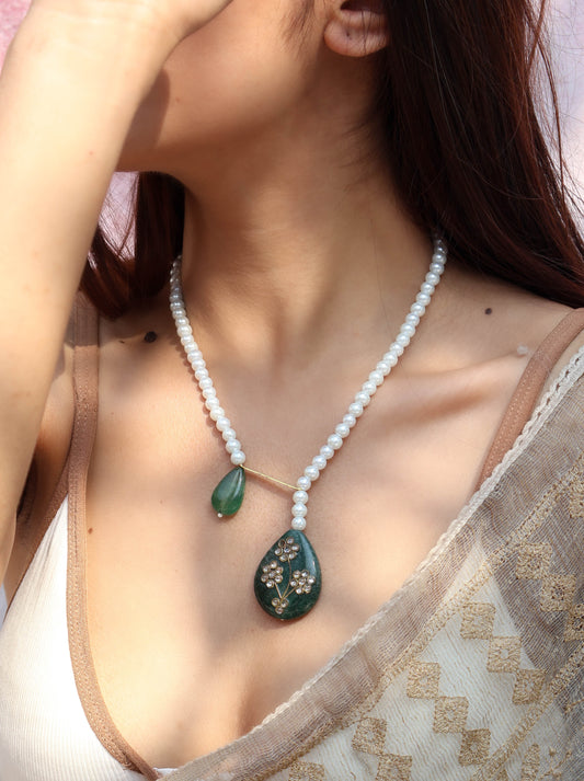 Samona Green Necklace