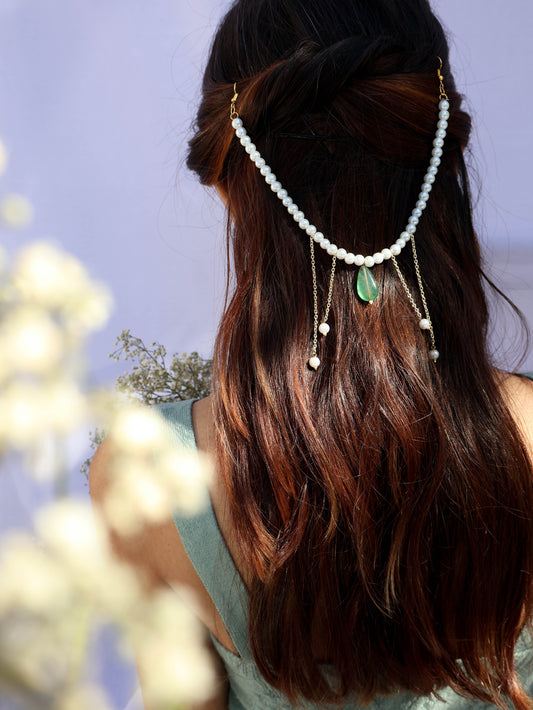 Kalma Green Hair Accessory