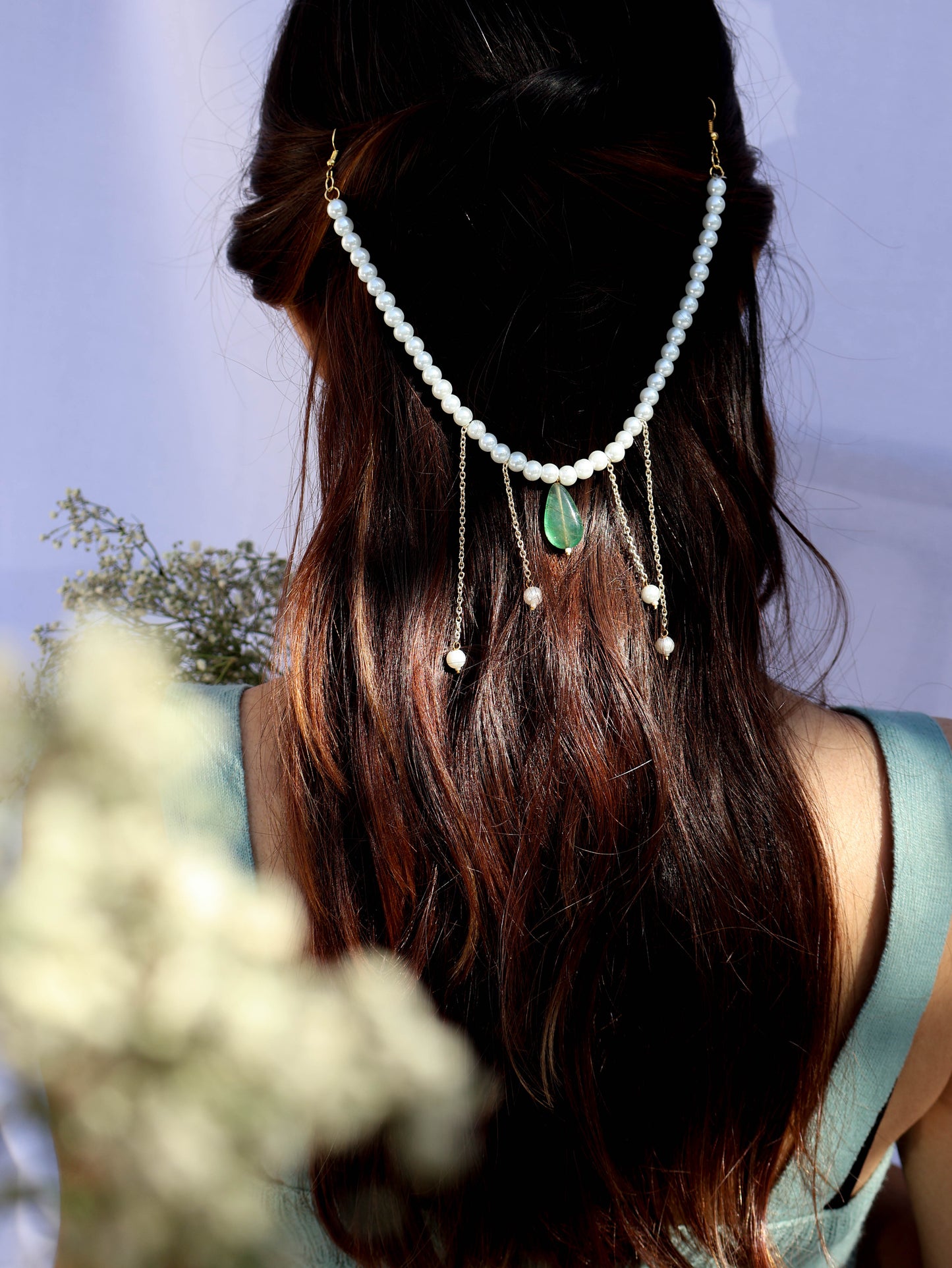 Kalma Green Hair Accessory