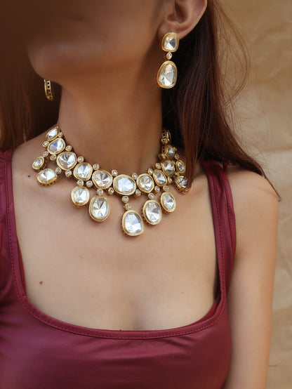 Solana Polki Necklace Set