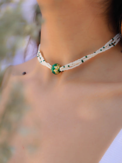 Unira Meenakari Choker Necklace