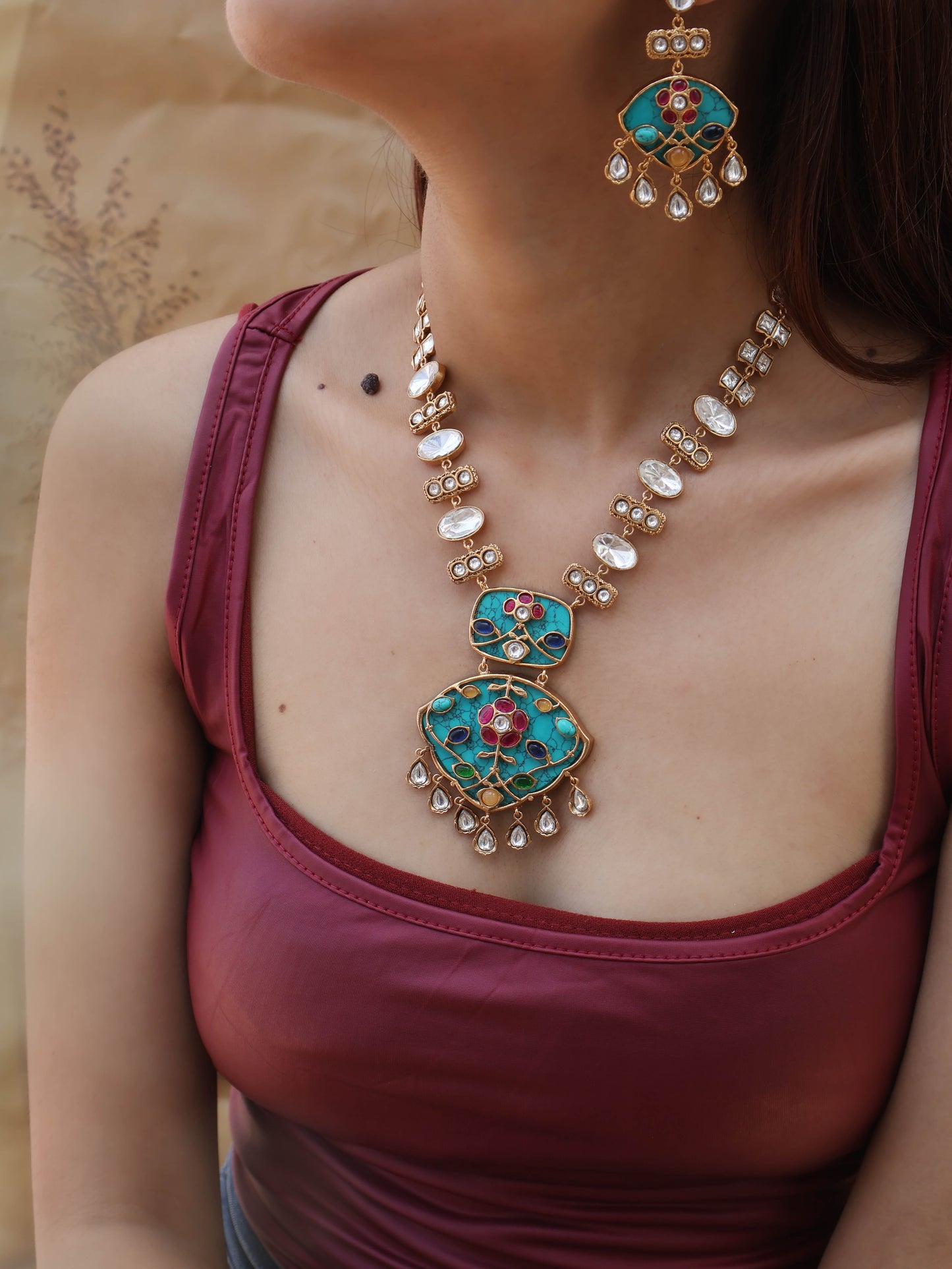 Ocean Turquoise Necklace Set