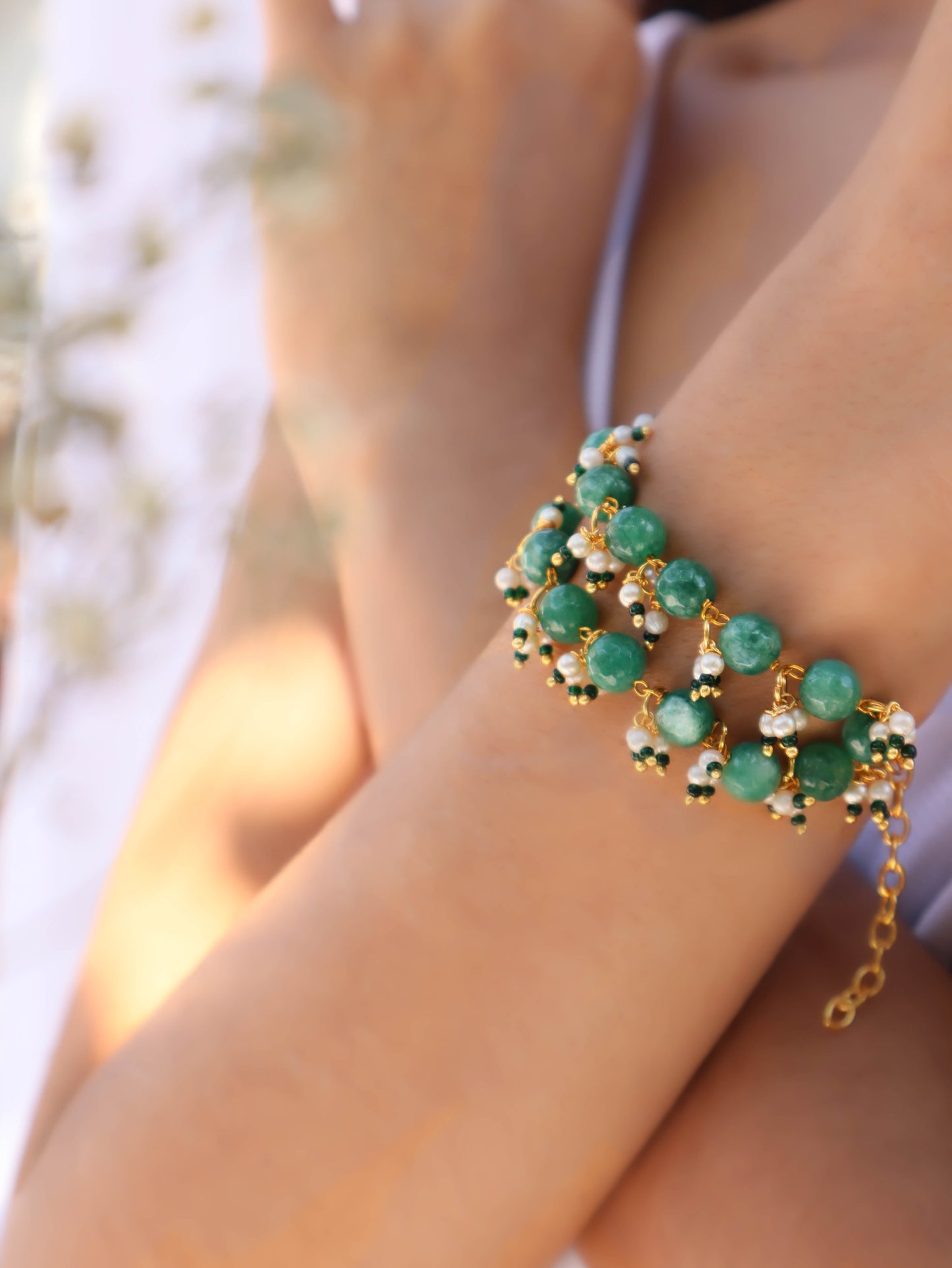 Elvisha Green Bracelet