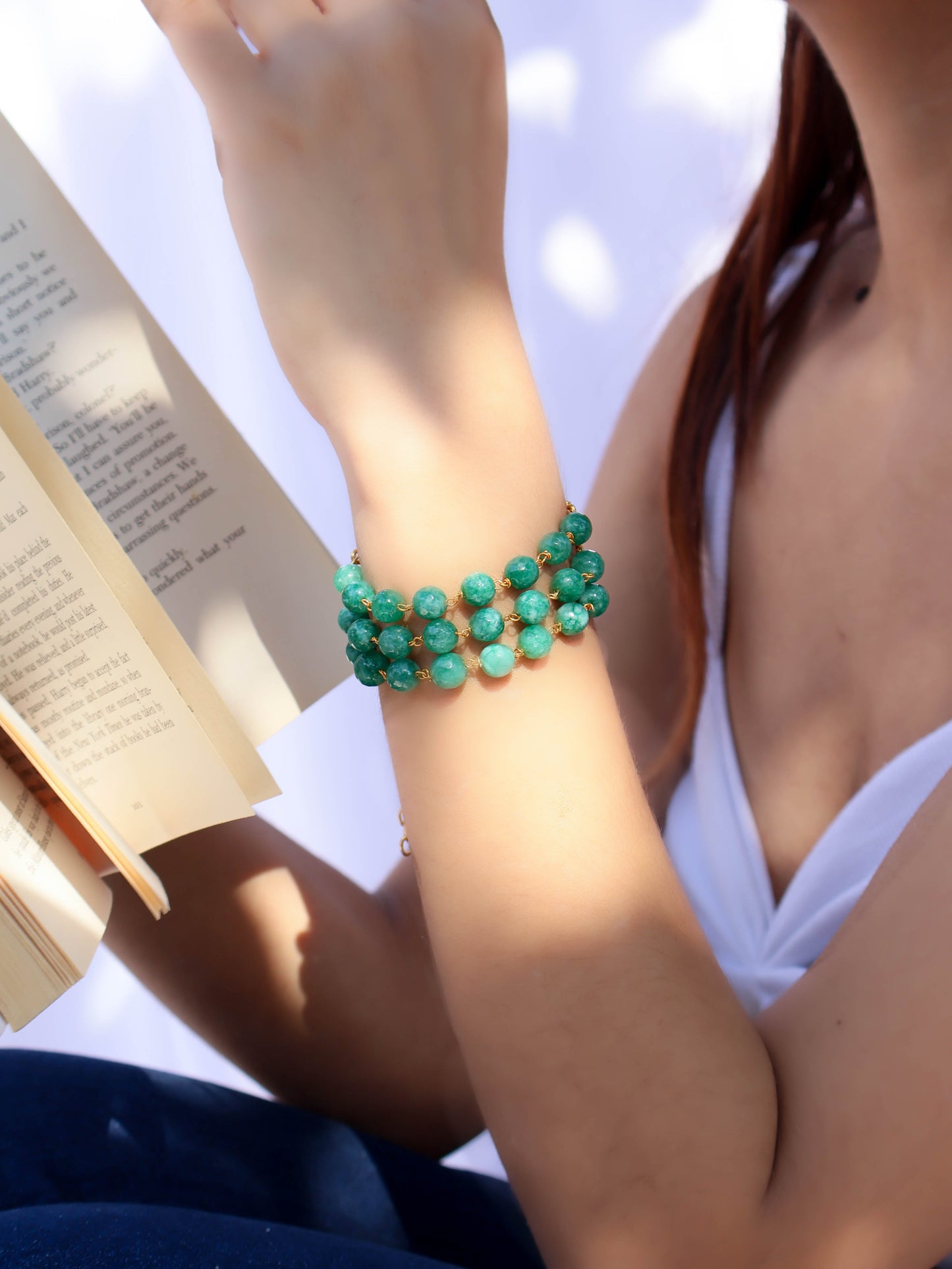 Usmaan Green Bracelet