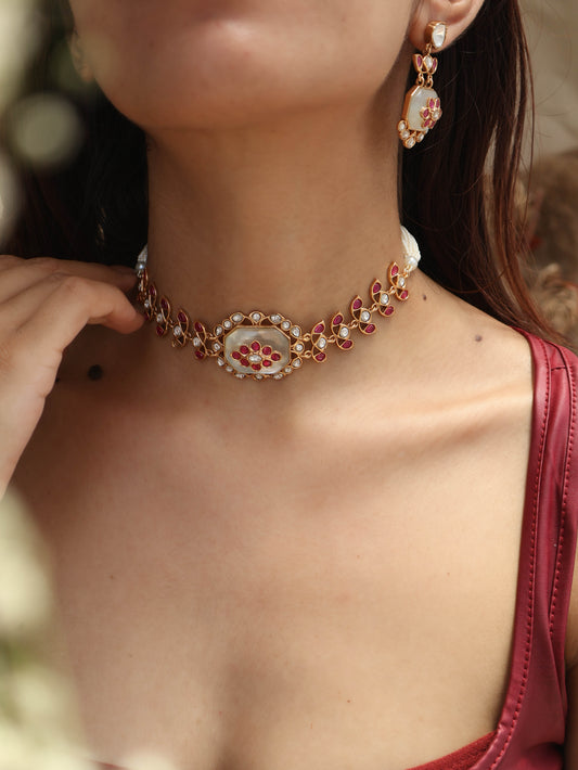 Baani Polki Necklace Set