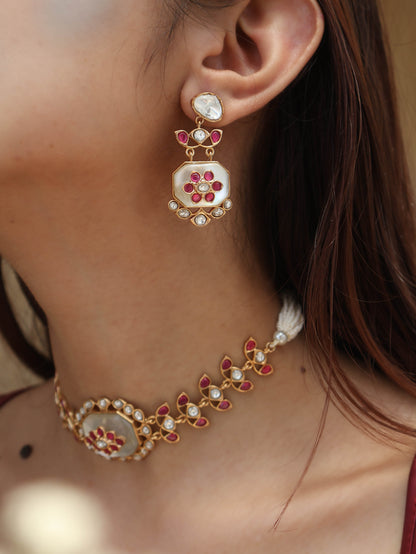 Baani Polki Necklace Set