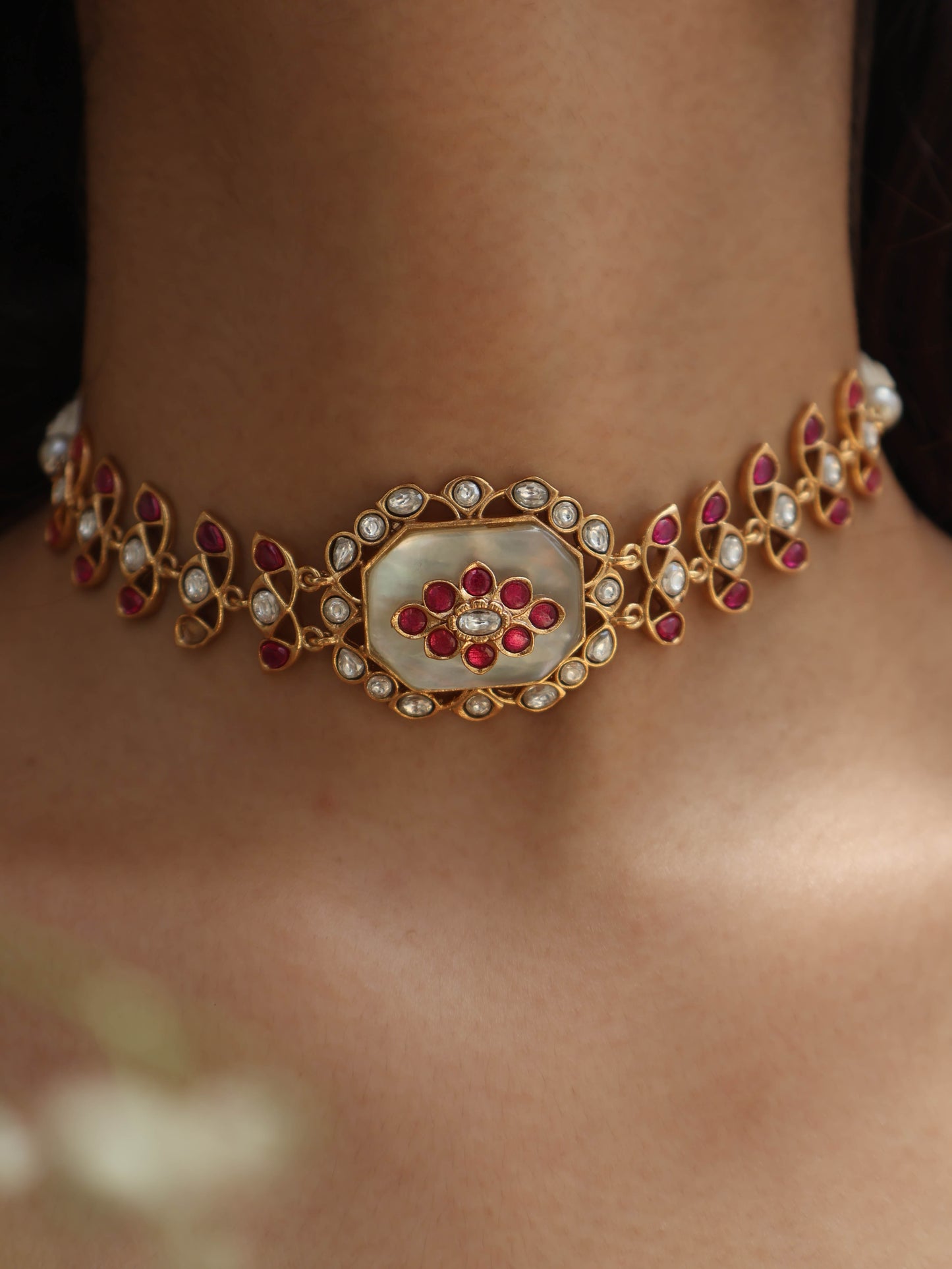 Baani Polki Necklace Set