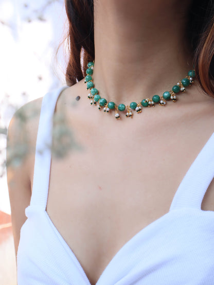 Nadia Green Necklace