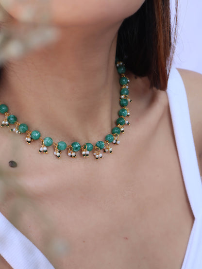 Nadia Green Necklace