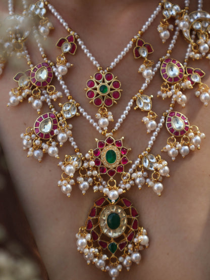 Laura Multi-layered Kundan Necklace