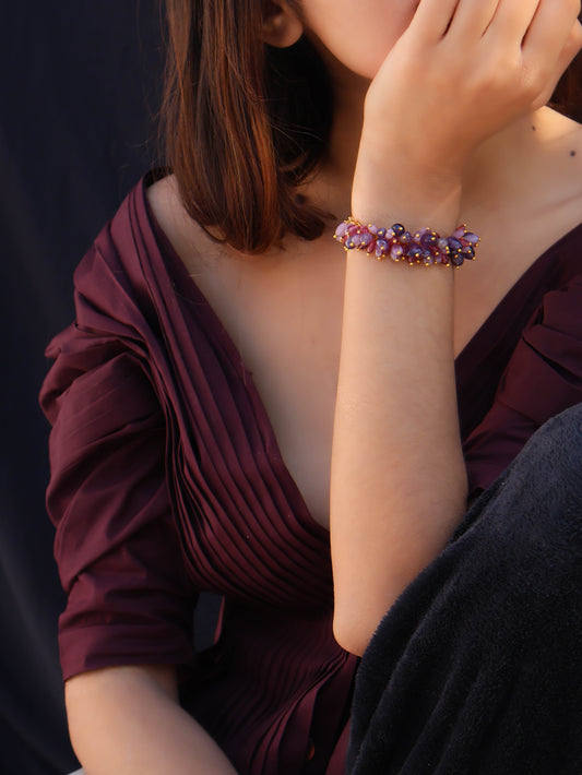 Naima Purple Bracelet