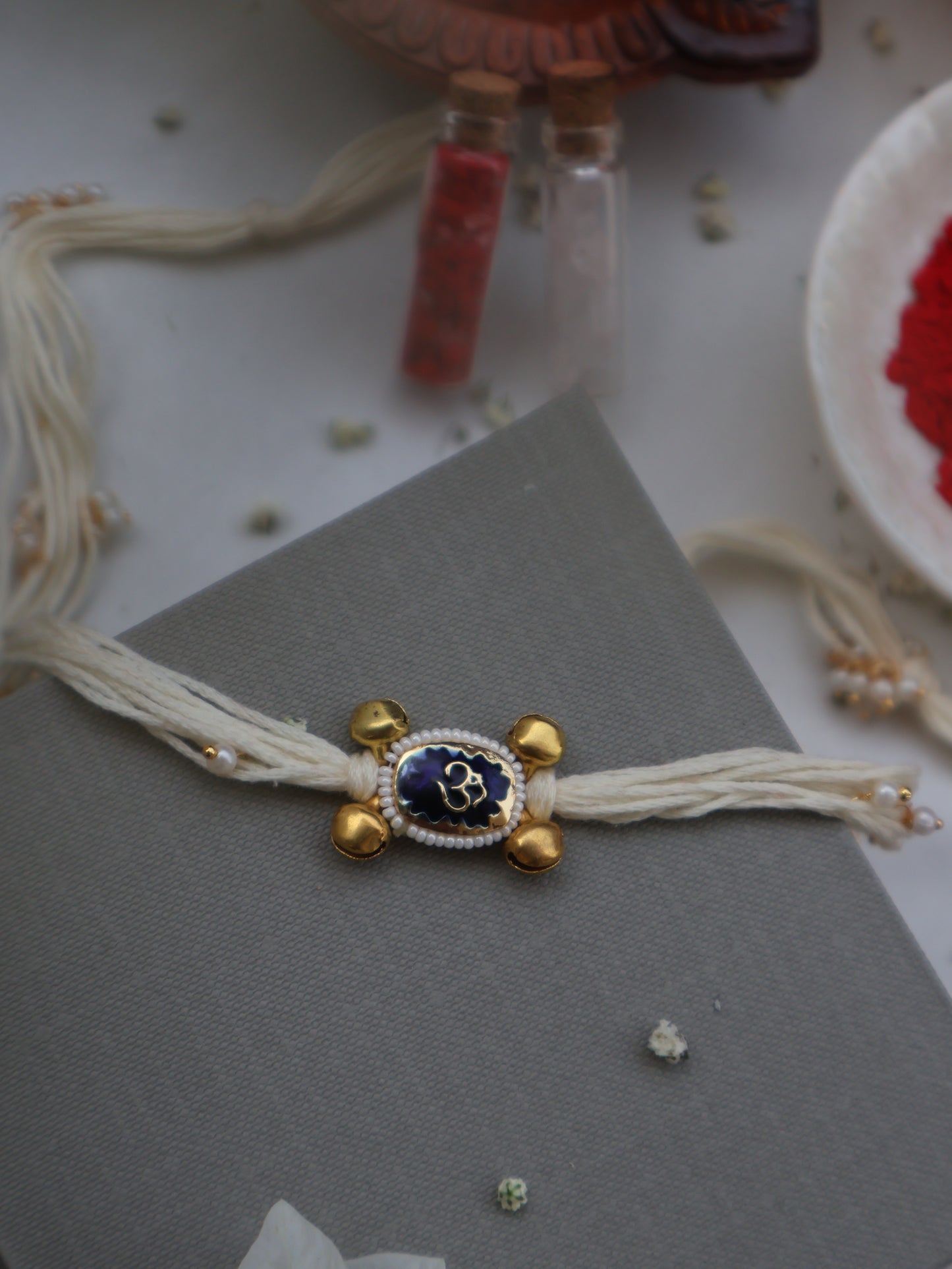 Omkar Blue Rakhi