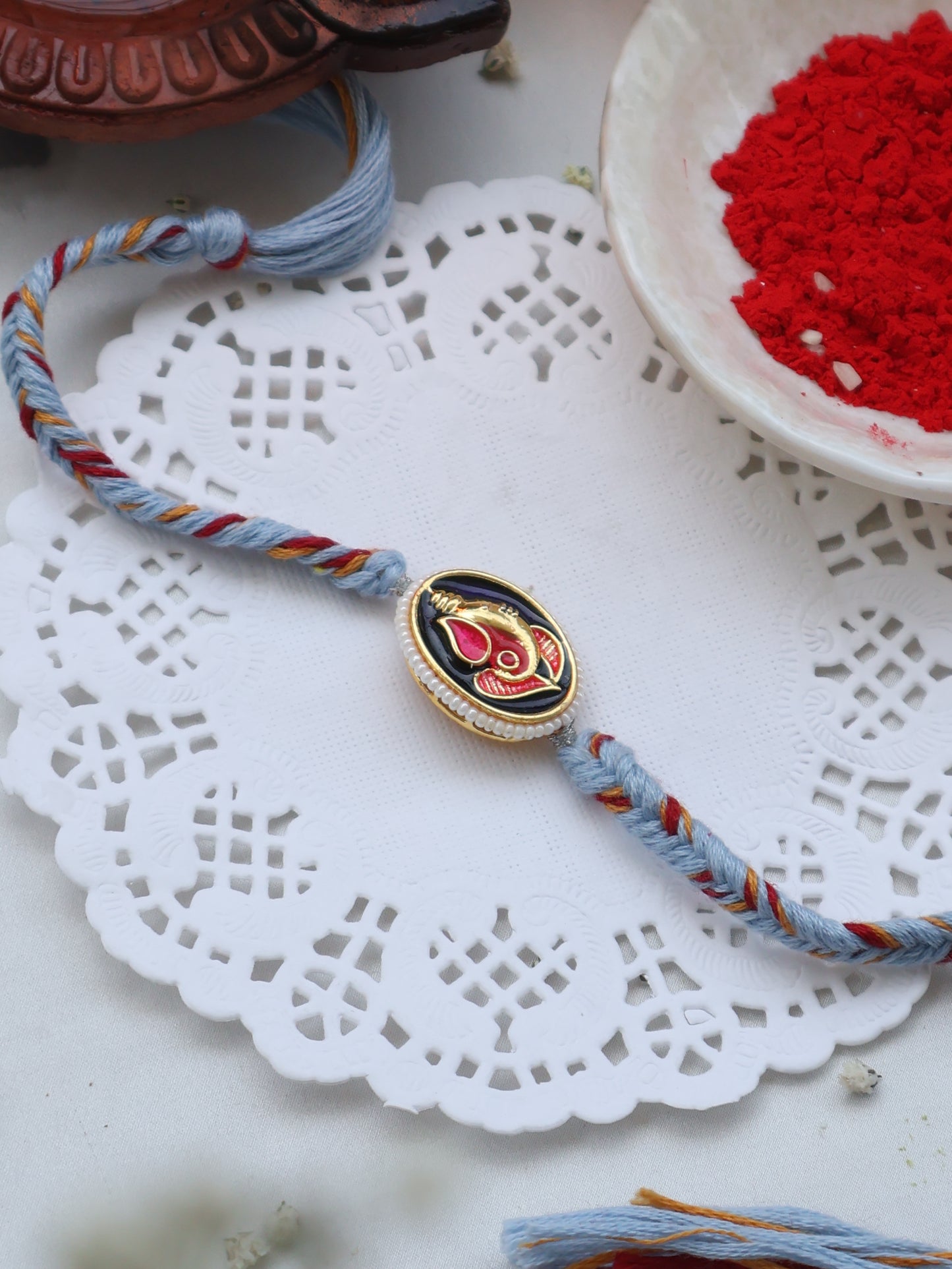 Ganesha Multicolored Rakhi