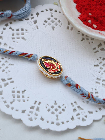 Ganesha Multicolored Rakhi
