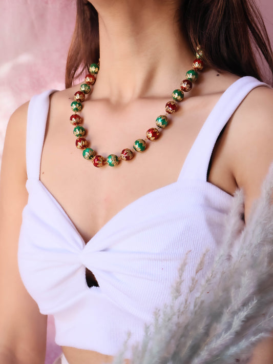 Zayna Multicolored Long Necklace