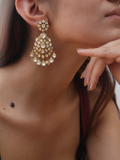 Emma Polki Earrings