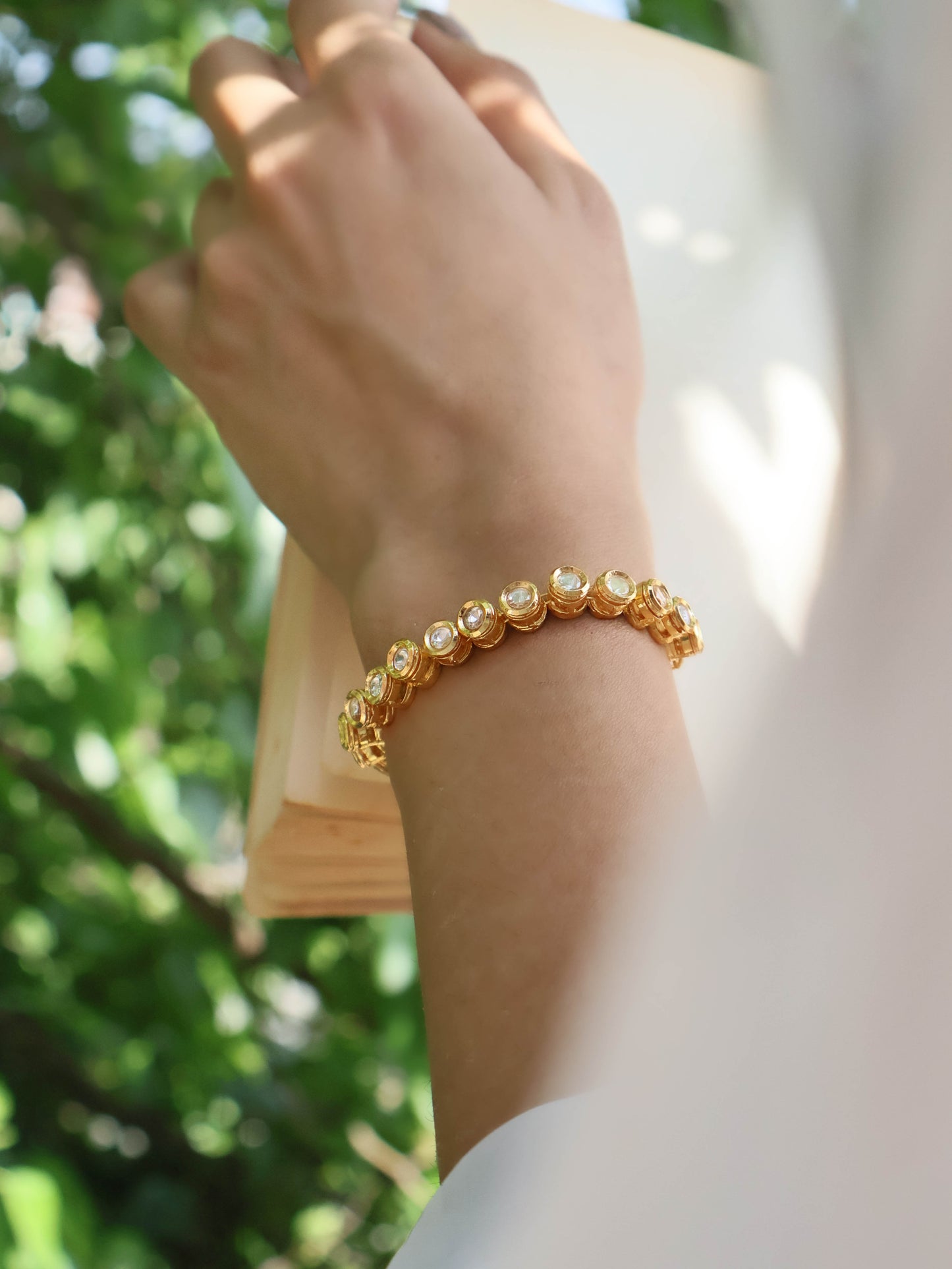 Rashida Kundan Bracelet