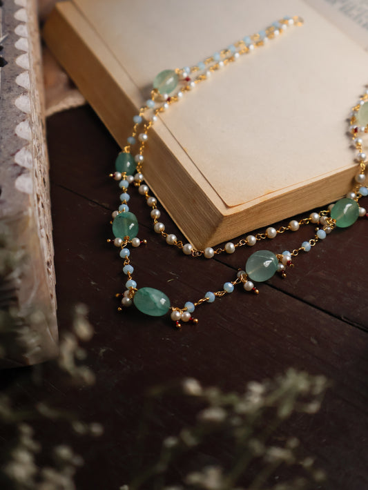 Urva Mint Green Necklace