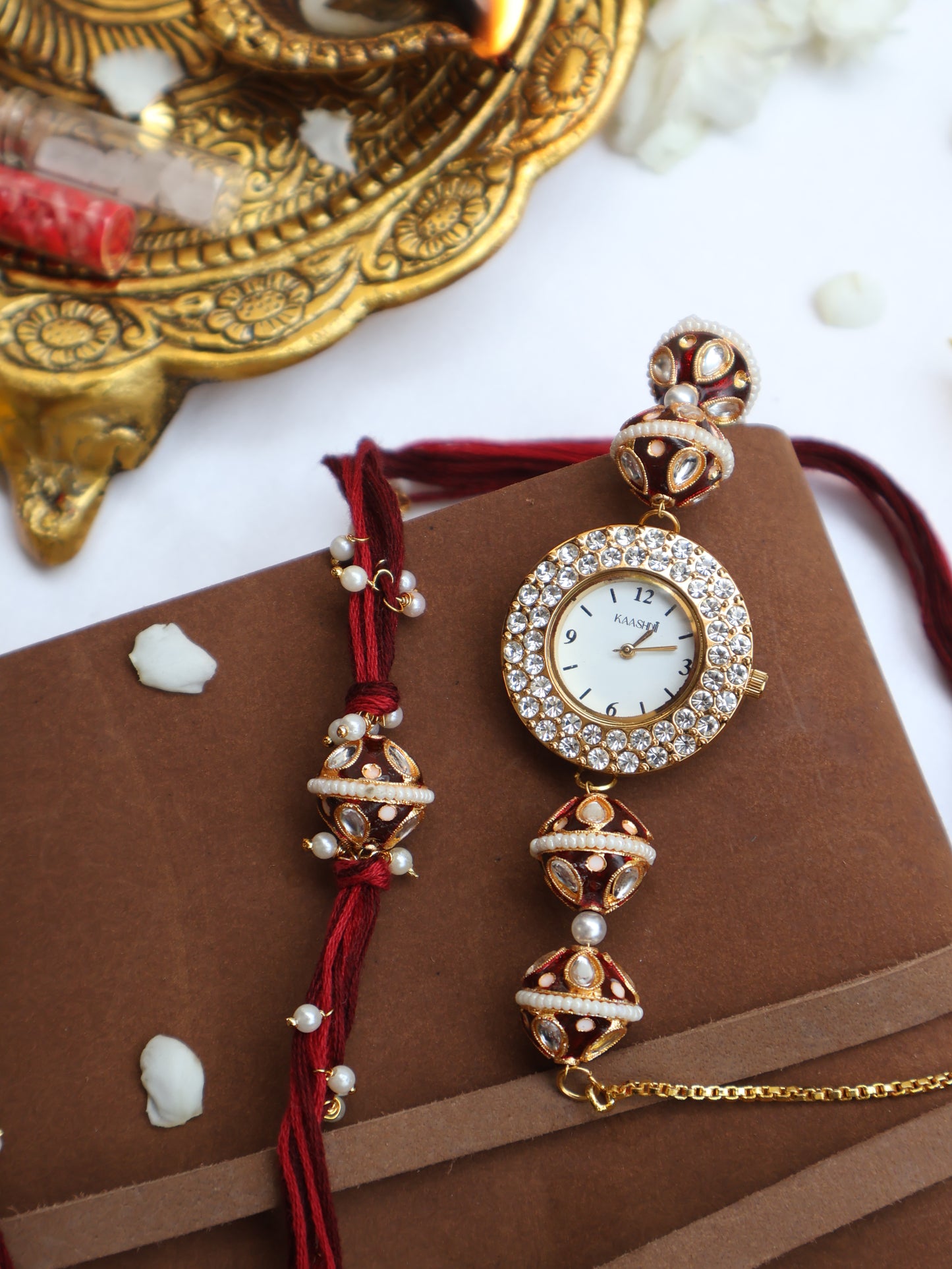 Mohan Rakhi & Wrist Watch Set