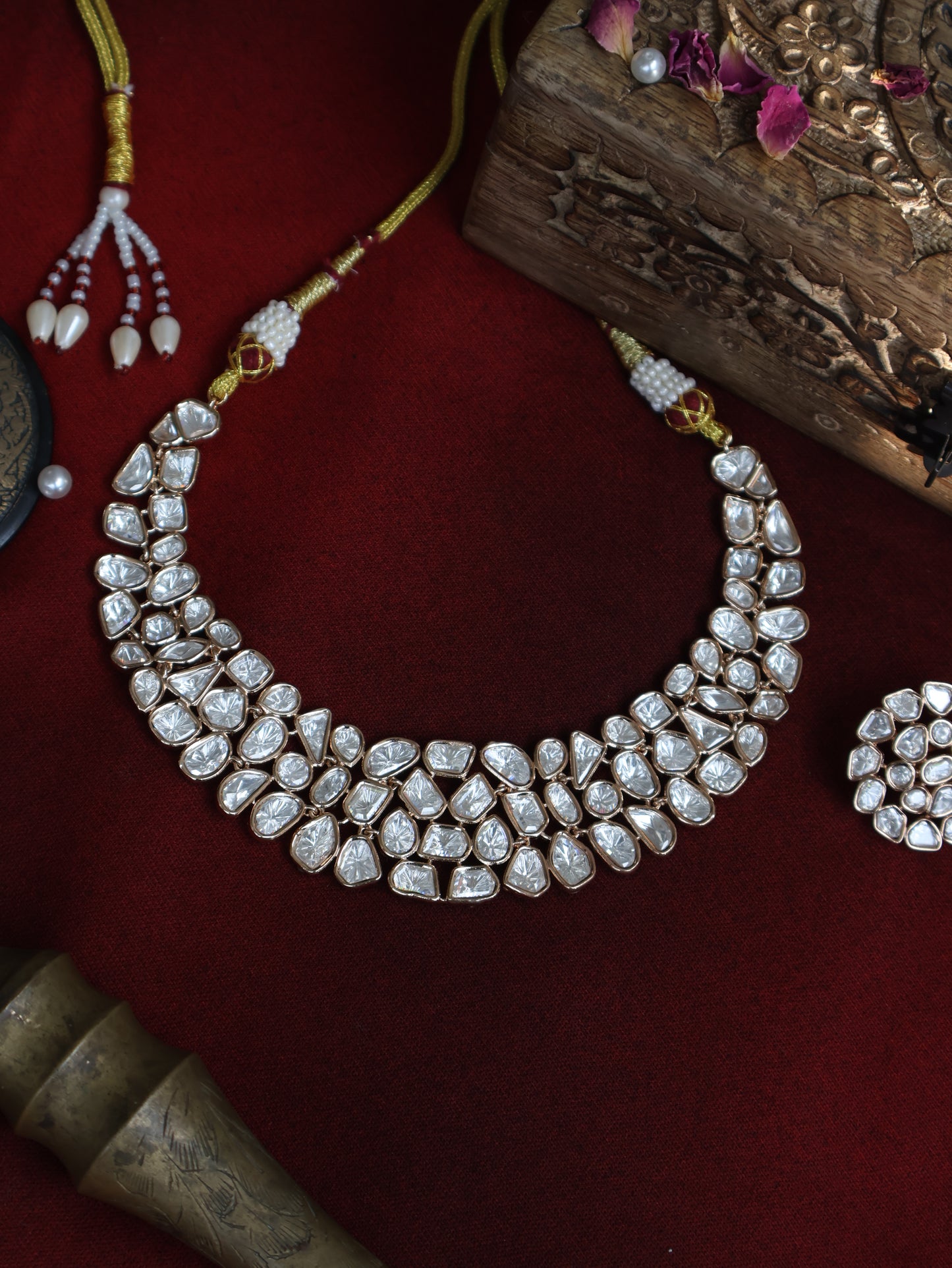 Shaan Polki Necklace Set