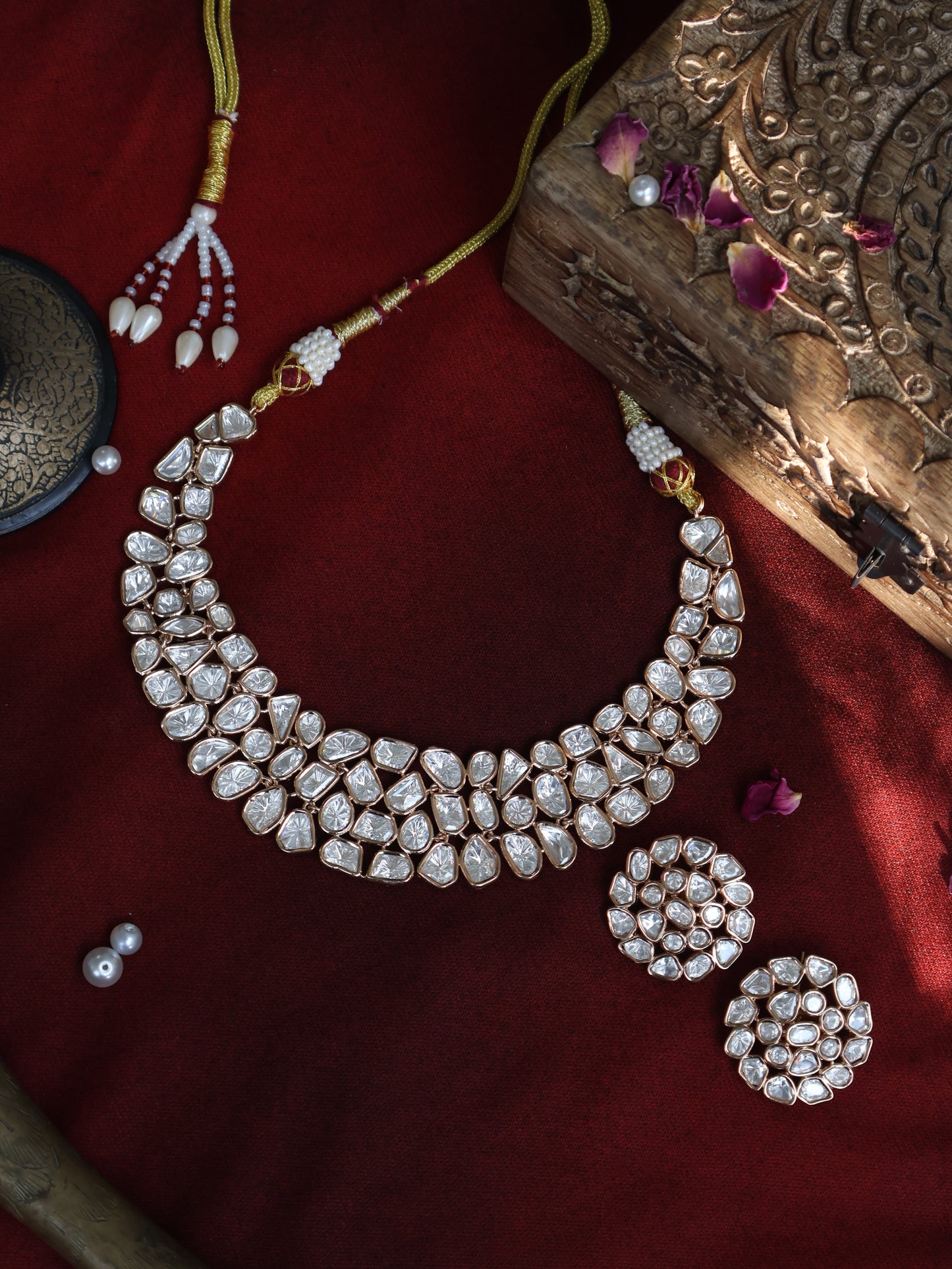 Shaan Polki Necklace Set