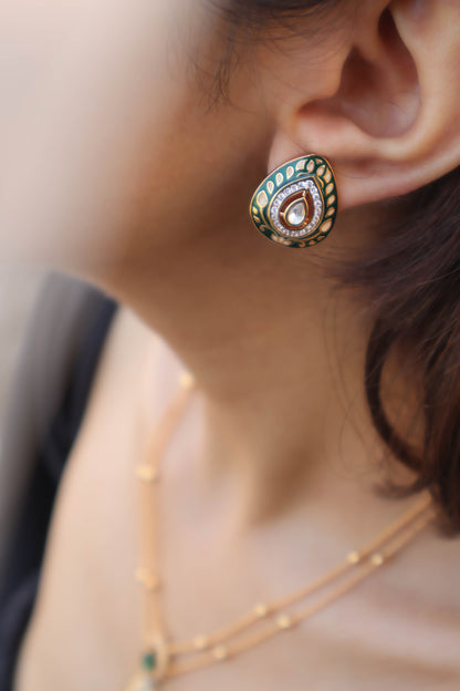 Irit Meenakari Pendant Necklace Set